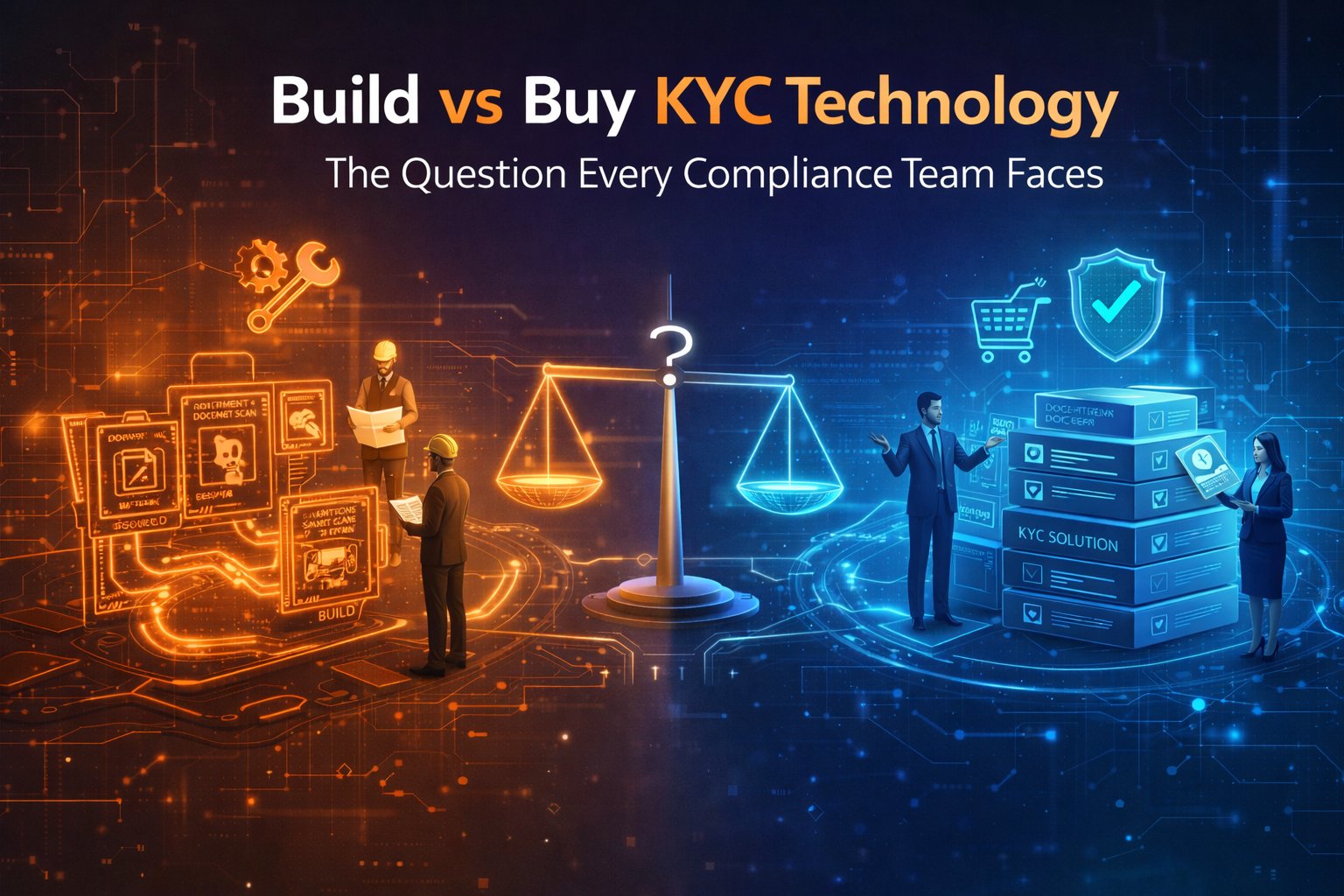 Build vs. Buy: How to Choose the Right KYC Technology for Your Organization